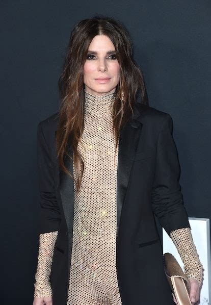 sandra bullock boobs|Sandra Bullock Wore a Sparkly Nude Bodysuit to Her First .